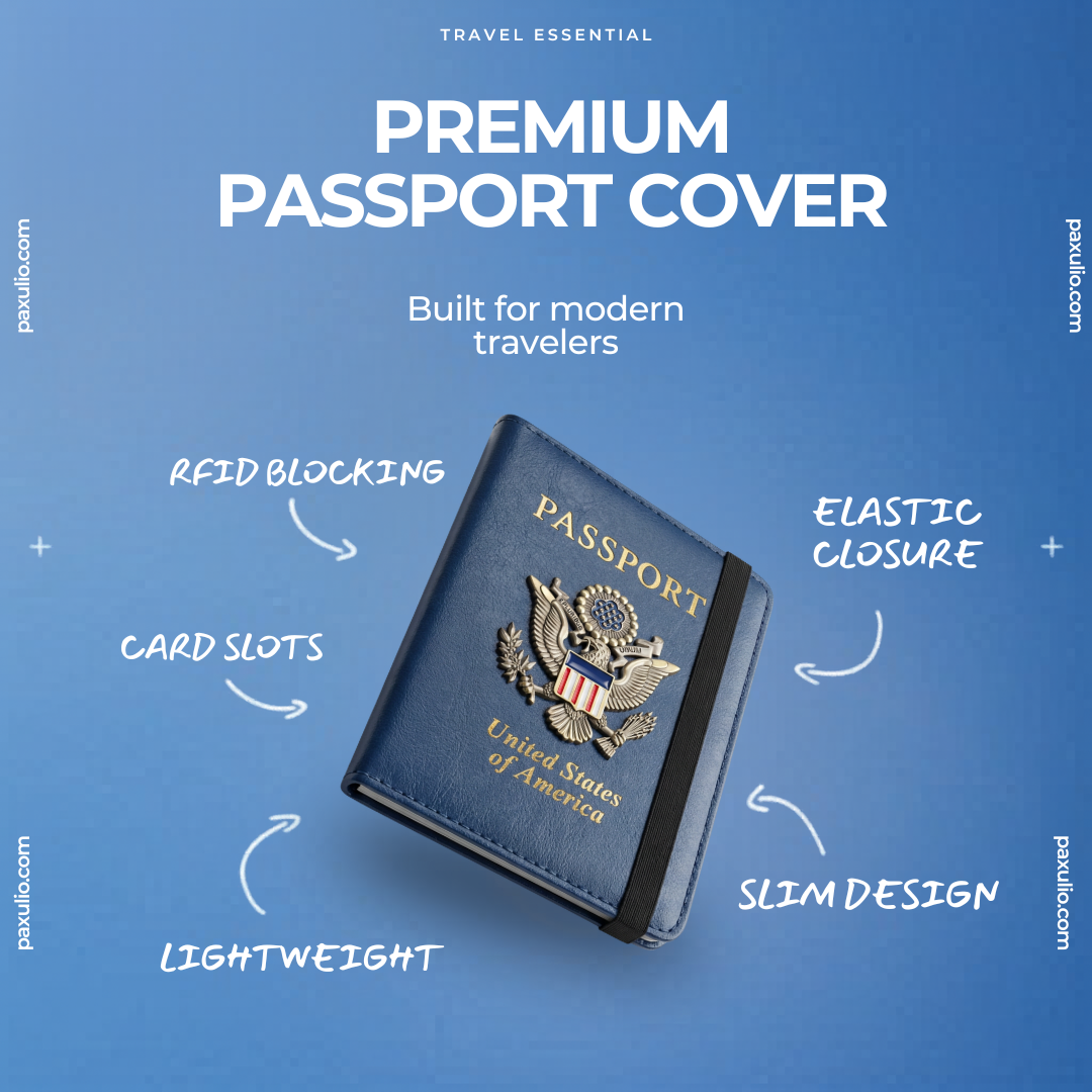 Paxilio RFID Passport Cover