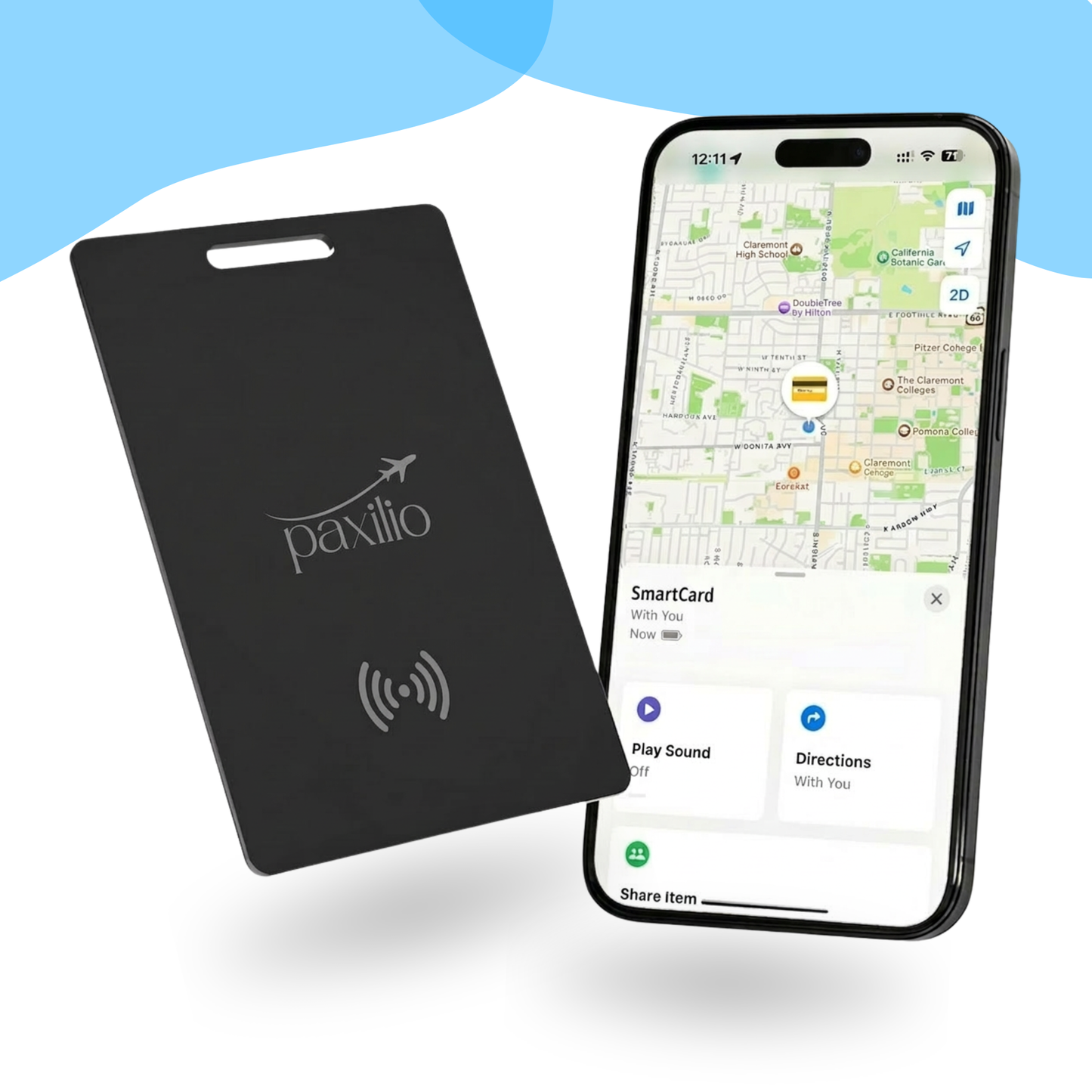 Paxilio Tracking Card